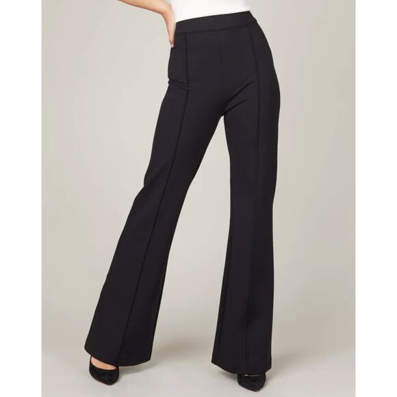 NWT Spanx Hi Rise Flare in Black 2X Tall - Picture 1 of 9